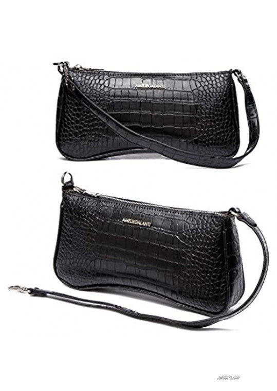 Shoulder Bag for Women Clutch Shoulder Handbag Classic Tote Purses and Handbag with Vegan Leather