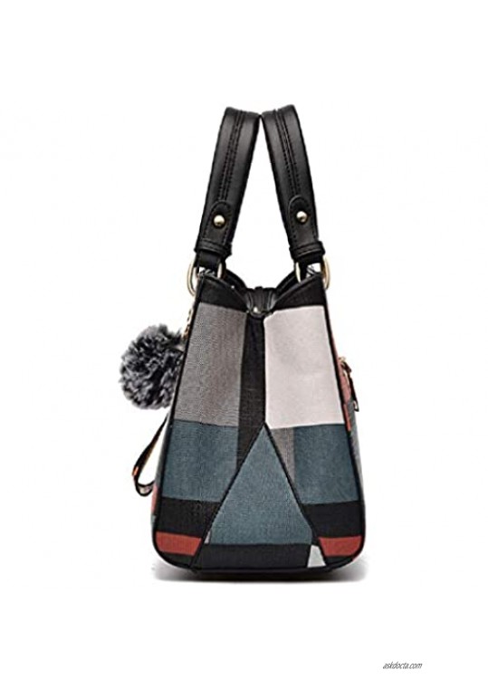 LaGia Ladies Muti-Color PU Leather Handbag - Trendy Handbag - Stylish for every days use (Red)