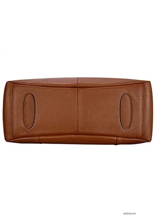 Heshe Leather Handbags for Women Top Handle Totes Bags Shoulder Handbag Satchel Designer Purse Cross Body Bag for Lady