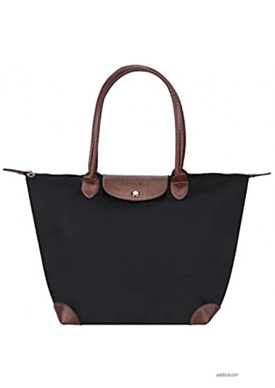 Waterproof Tote Shoulder Bag for Women  Large Capacity Foldable Tote Bag  Portable Handbag for Day Hiking  Travel  Shopping