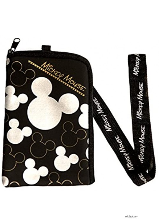 Disney Mickey Mouse Lanyard 2 Pack Gold and Silver
