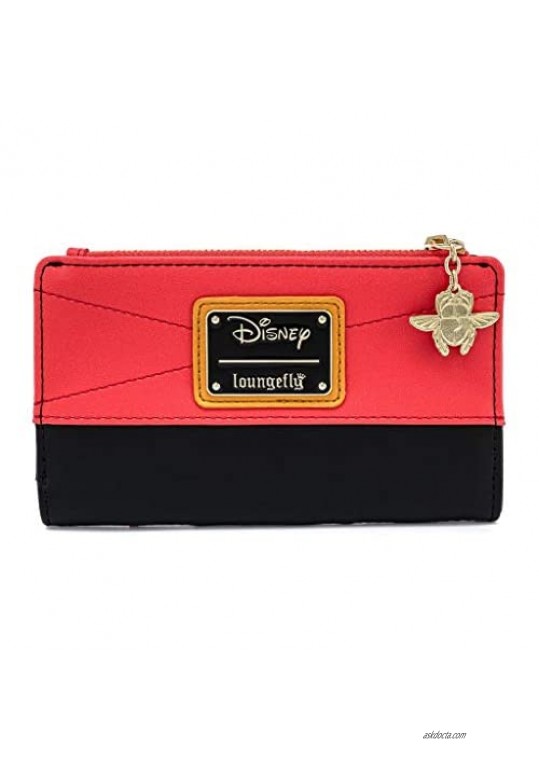 Loungefly Disney Aladdin Jafar Cosplay Faux Leather Flap Wallet