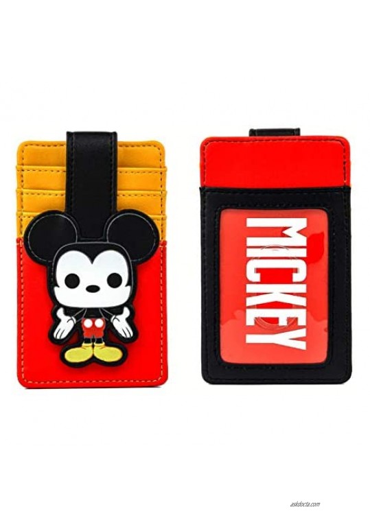 Loungefly Disney Mickey Mouse Vegan Leather Card Holder Wallet