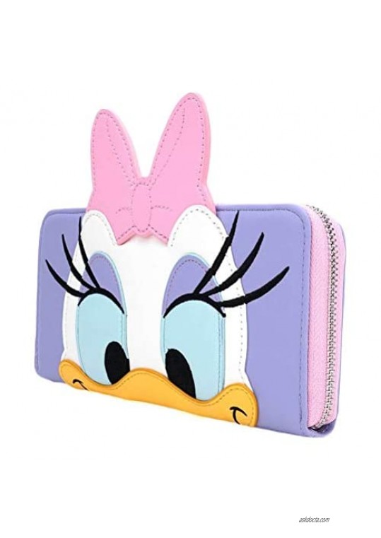 Loungefly x Disney Daisy Duck Cosplay Zip-Around Wallet
