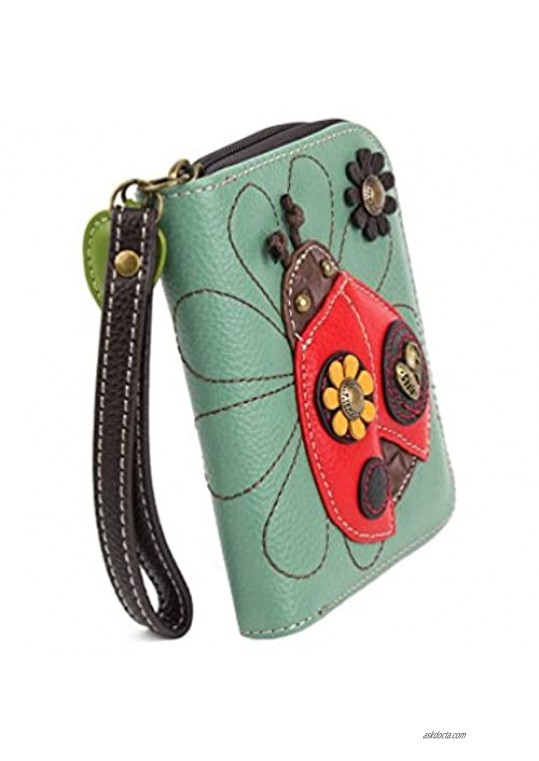 Chala Ladybug Zip-Around Wallet/Wristlet