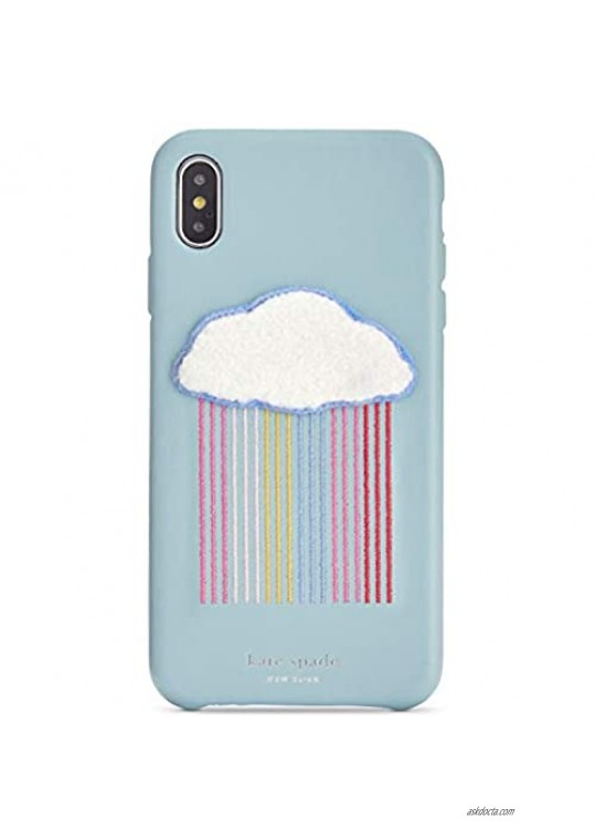 Kate Spade New York Rainbow Cloud Patch Phone Case for iPhone Xs Max Multi One Size