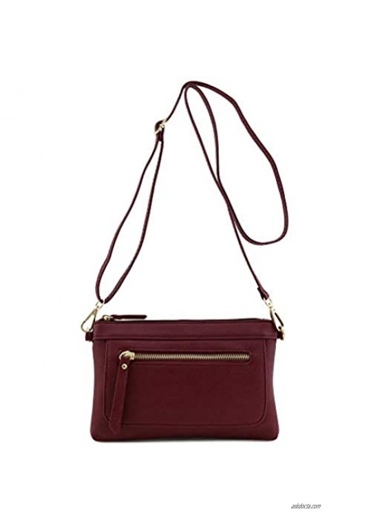 Multi-functional Wristlet Clutch and Crossbody Bag
