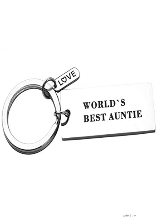 REEBOOOR Aunt Bracelet Aunt Jewelry Rose Gold Best Aunt Ever Bracelet for Aunt …