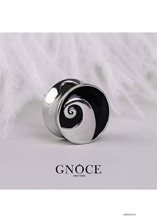 GNOCE Frighten Christmas Eve Charm Bead Sterling Silver Halloween Christmas Charm Bead Fit Bracelet/Necklace for Women