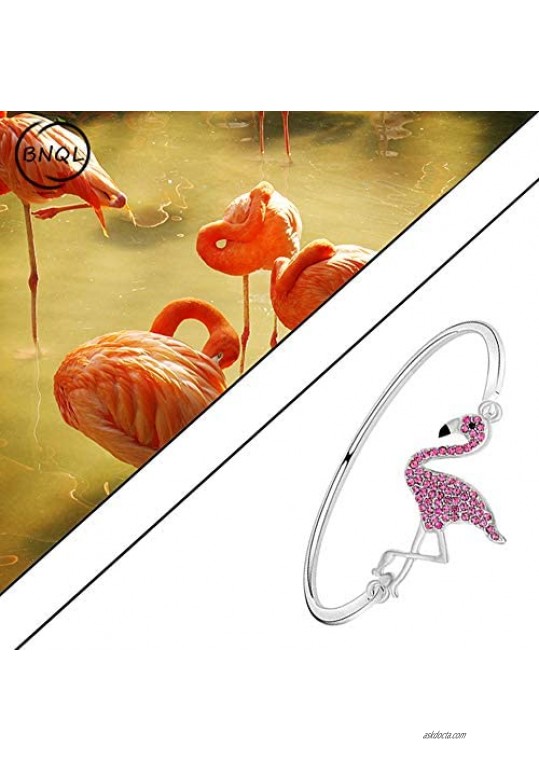 Be a Flamingo in a Flock of Pigeons Bracelet Flamingo Bracelet Positivity Be Yourself BFF Gift