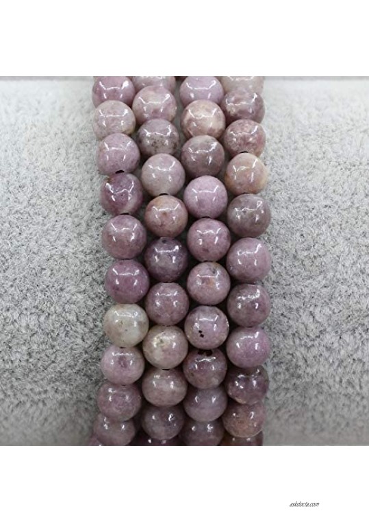 Keleny Gemstone 6mm Natural Round Beads Gemstones Crystal Stretch Bracelet 7 Inch Unisex